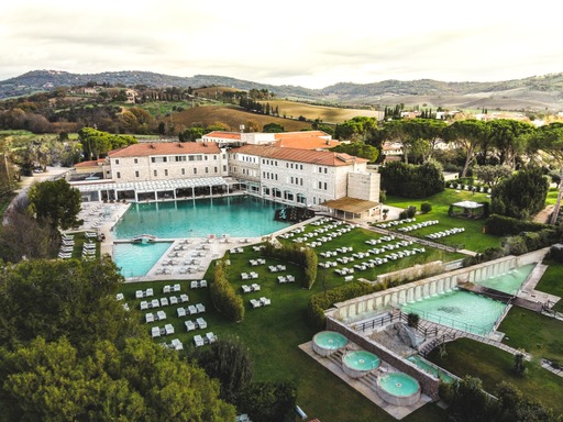 Vue générale des Terme di Saturnia, Resort 5* natural Spa & Golf (Photo Terme di Saturnia)