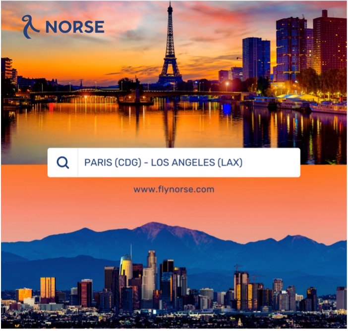 Norse Atlantic Airways lancera une ligne entre Paris et Los Angeles en Mai 2024 - Photo Norse