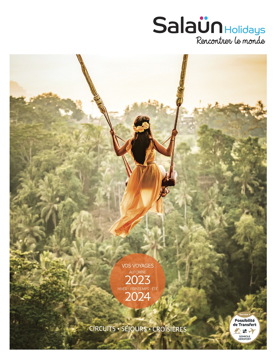 Salaün Holidays presenta su nuevo folleto “Tus Viajes 2023/2024”.
