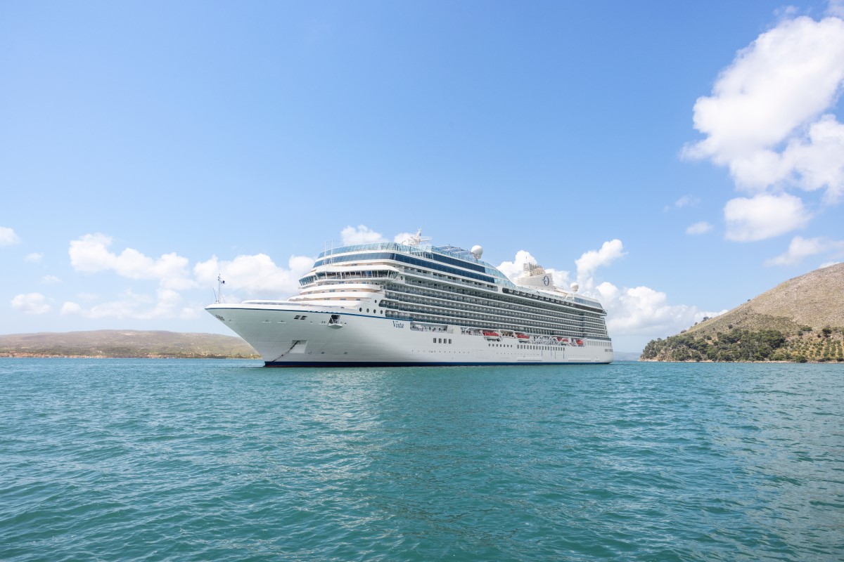 Le design du Vista veut montrer "les merveilles terrestres et maritimes qu’il est possible d’admirer lors de ses escales". © Oceania Cruises