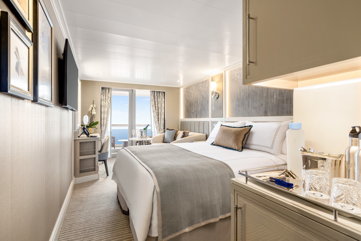 Des chambres aussi spacieuses qu'élégantes. ©Oceania Cruises