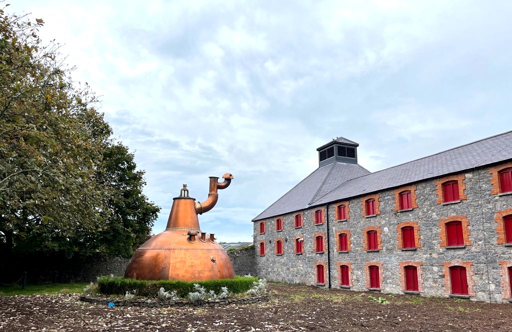 Dans l'ancienne distillerie de Midelton, un musée dédié au whiskey  et à son histoire (PB)