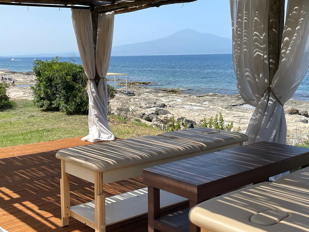 L'Etna vu depuis l'hôtel Mangia’s Brucoli Hotel & Resort 5 étoiles - JLR