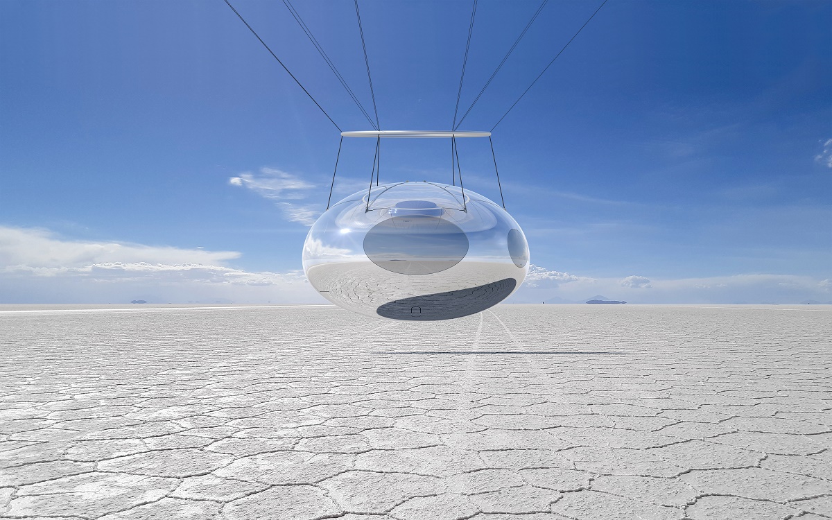 Céleste, la capsule pressurisée désignée par Joseph Dirand qui emmènera des touristes dans l'espace dès 2024 - Photo Zephalto