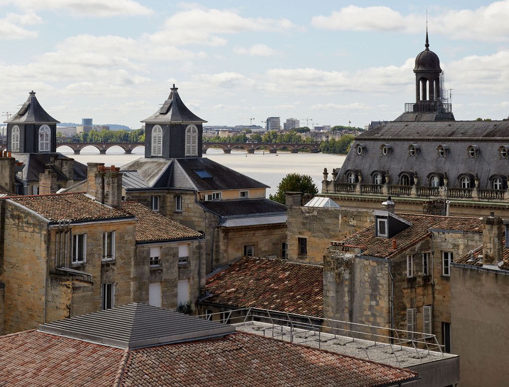 Une vue imprenable sur Bordeaux depuis le rooftop de l'Indigo Bordeaux (Photo Indigo)