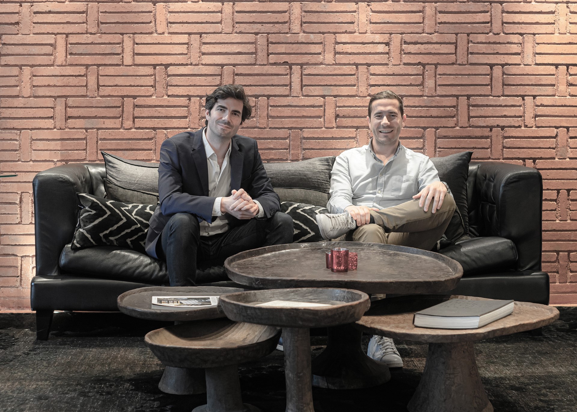 Maxime Friess (à gauche) et Laurent Lacourt (à droite), les deux co-fondateurs d'Emerald Stay (Photo Emerald Stay)