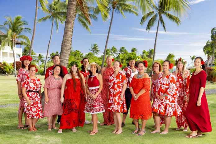 L'équipe de Tahiti Nui Travel - DR