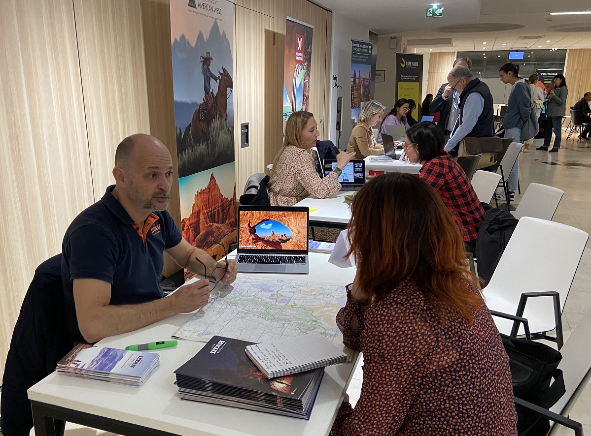 Lors du workshop marseillais, près de 60 pros du tourisme sont venus échanger avec les membres de l'OT des USA - DR : OT des USA Lors du workshop marseillais, près de 60 pros du tourisme sont venus échanger avec les membres de l'OT des USA - DR : OT des USA