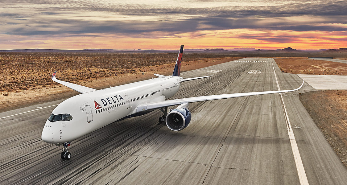 L'A350, un avion de nouvelle génération au sein de la flotte Delta - Crédit : Delta Airlines