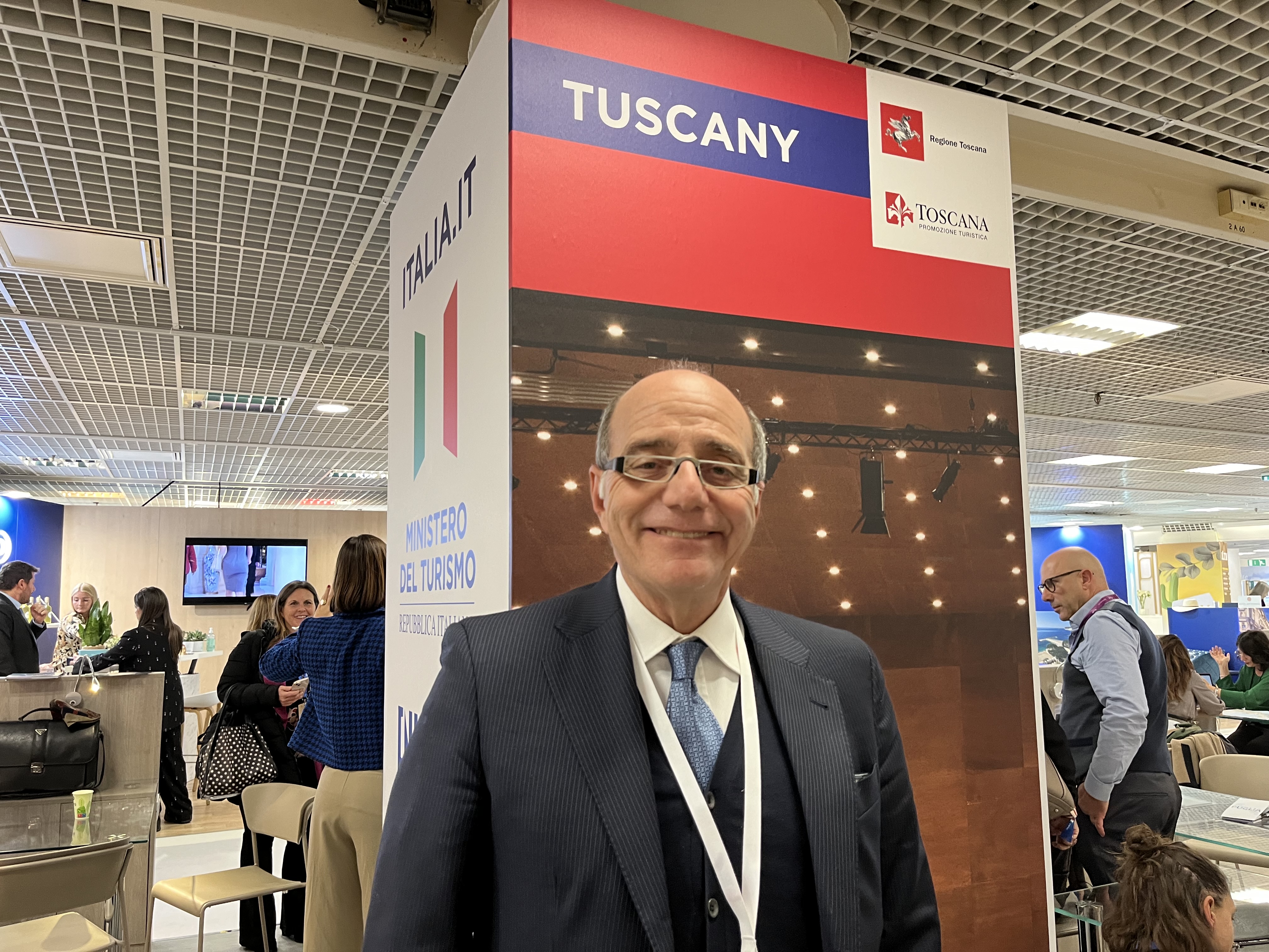 Dans les allées de l'ILTM, la Toscane qui, dans le domaine du tourisme de luxe, a une belle longueur d’avance - DR : PB Dans les allées de l'ILTM, la Toscane qui, dans le domaine du tourisme de luxe, a une belle longueur d’avance - DR : PB