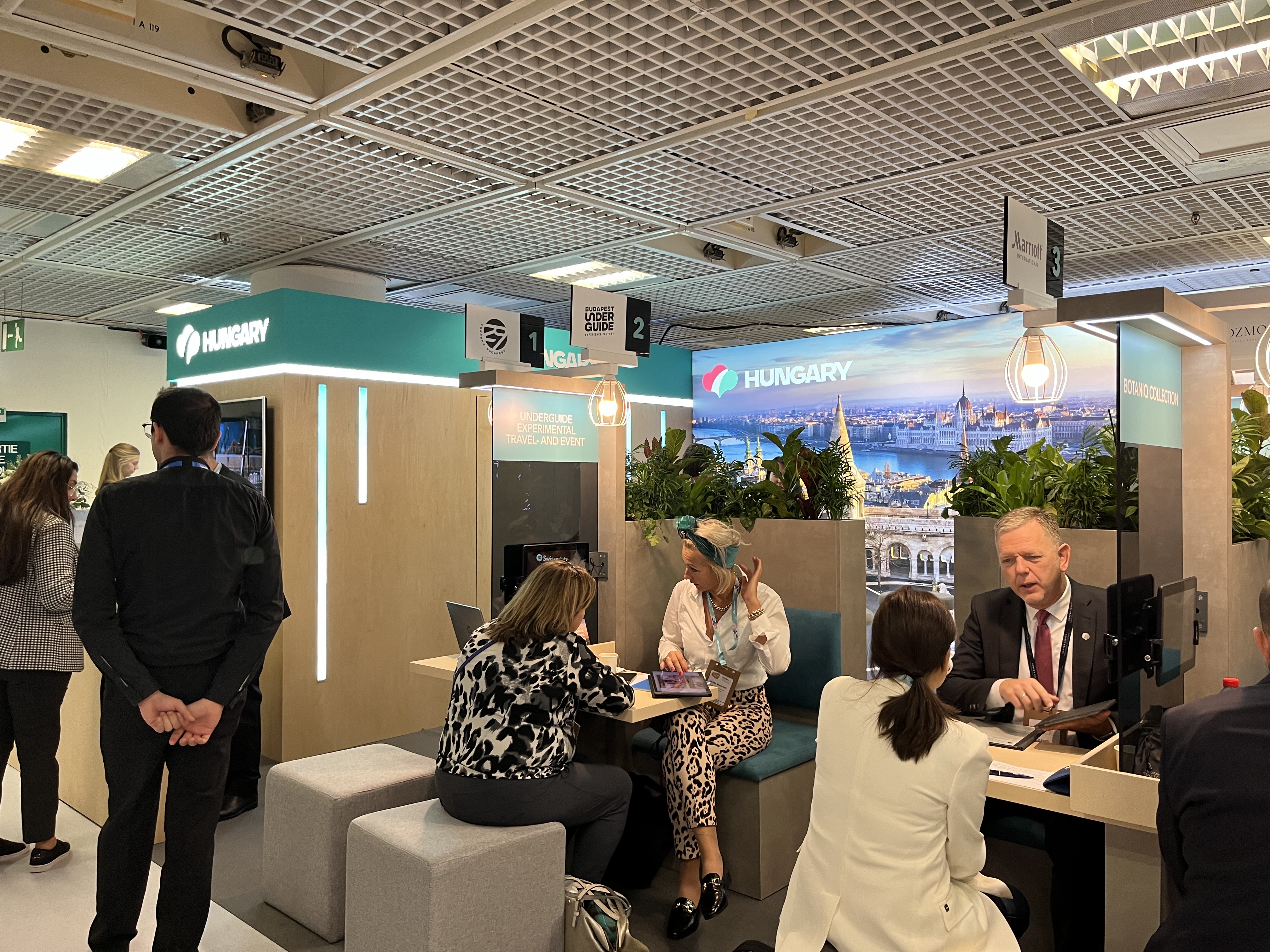 Le stand de la Hongrie a l’ILTM (PB)