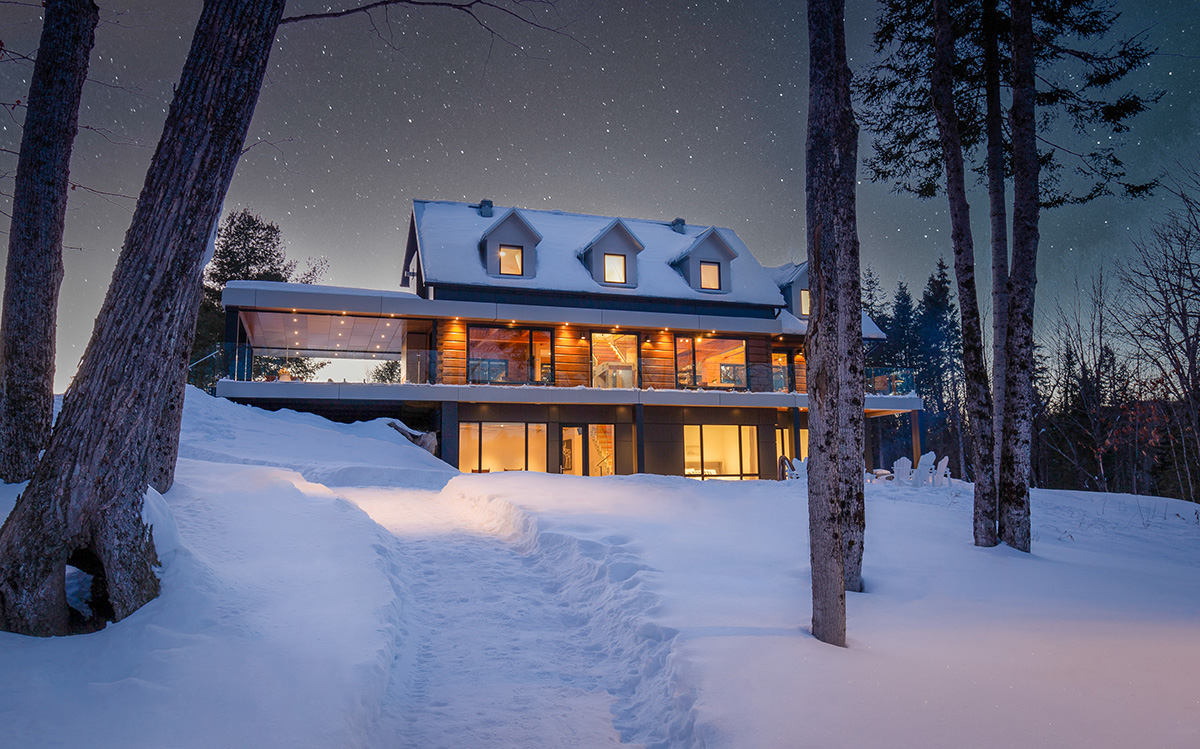 Chalet dans la région de Muskoka, en Ontario © Jayne’s Cottage