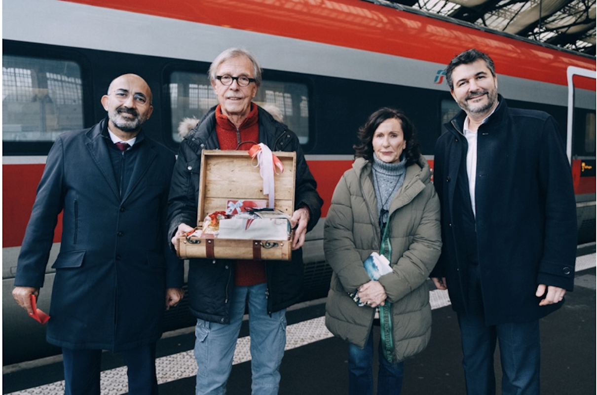Trenitalia a transporté son 2 millionième voyageur le 8 décembre dernier - Photo Trenitalia