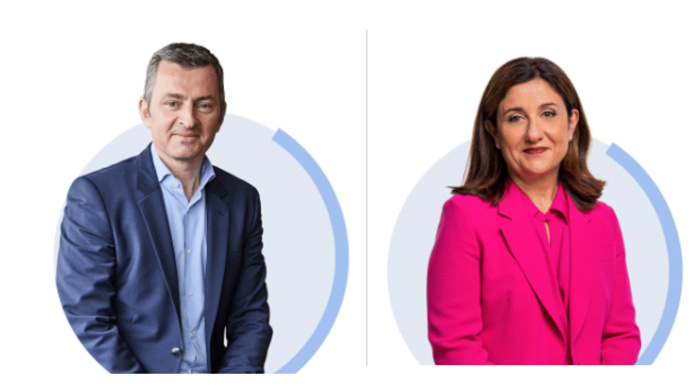 Christine Ourmières Widener et Jean Paul Dubreuil. Christine Ourmières Widener et Jean Paul Dubreuil.