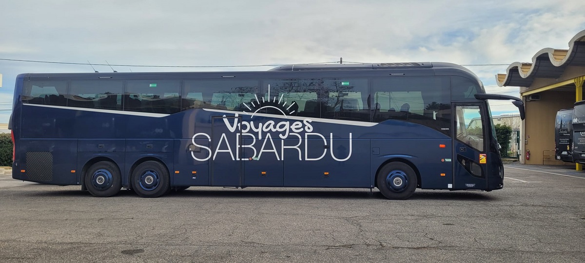 Sabardu a investi dans 12 nouveaux autocars, des Volvo 9900 qui roulent aux biocarburants - DR : A.B. Sabardu a investi dans 12 nouveaux autocars, des Volvo 9900 qui roulent aux biocarburants - DR : A.B.