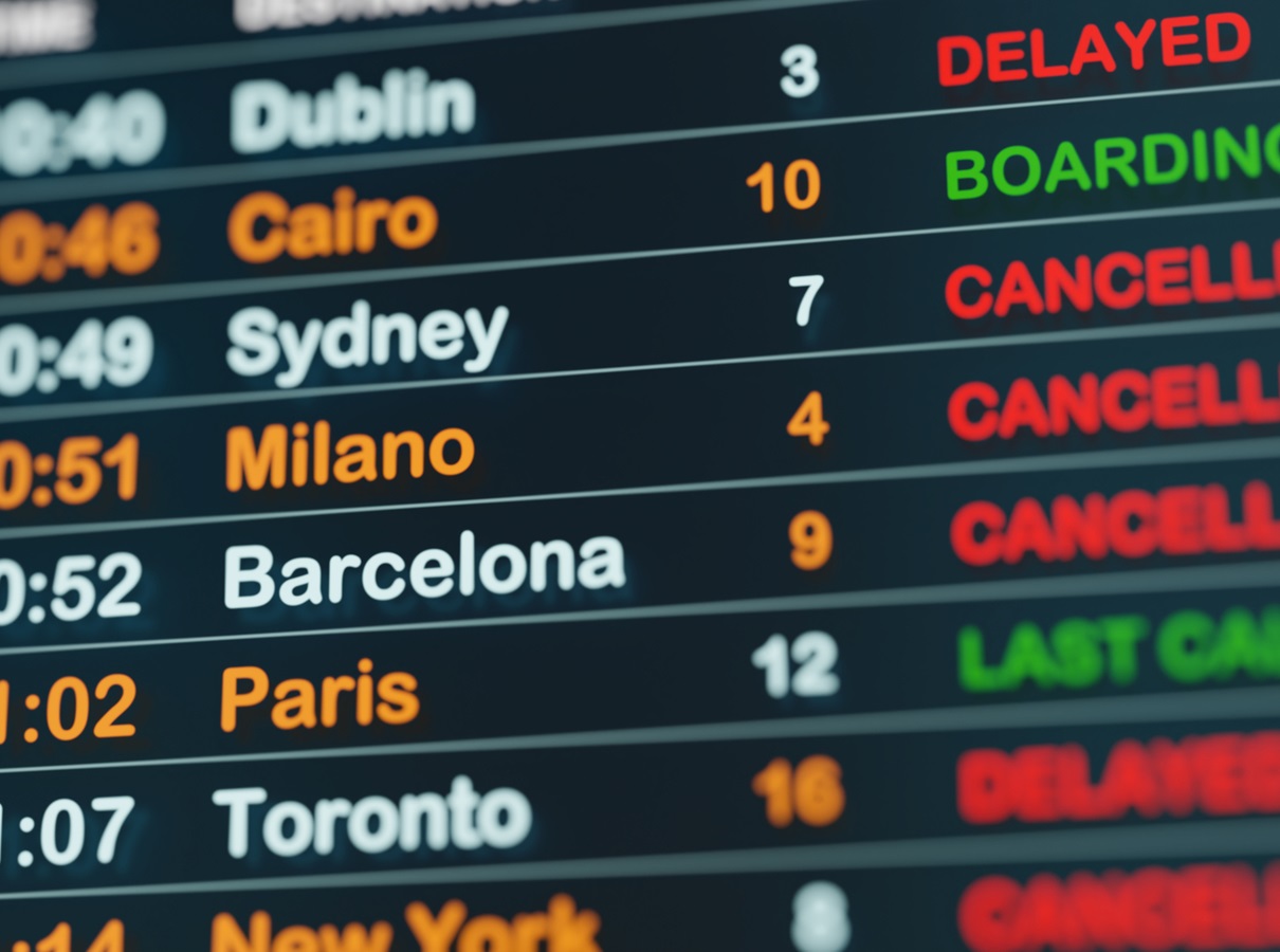Entre 4 000 et 6 000 vols annulés notamment dans les Aéroports de Paris - Depositphotos @Westlight