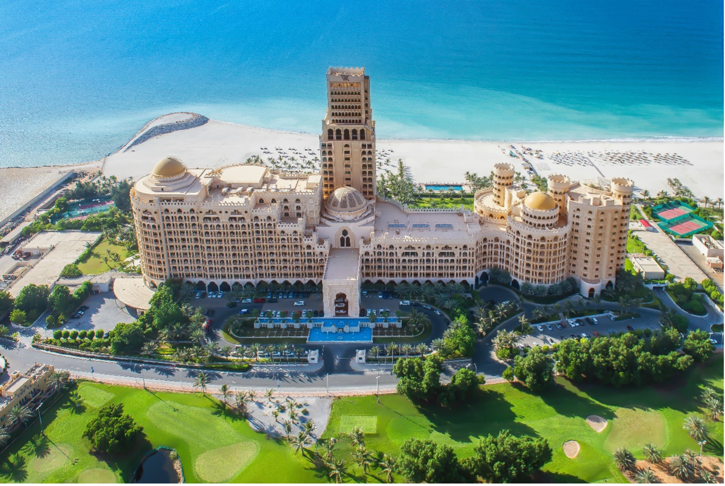 Vue générale du Waldorf Astoria Ras Al Khaimah (Photo Waldorf Astoria)