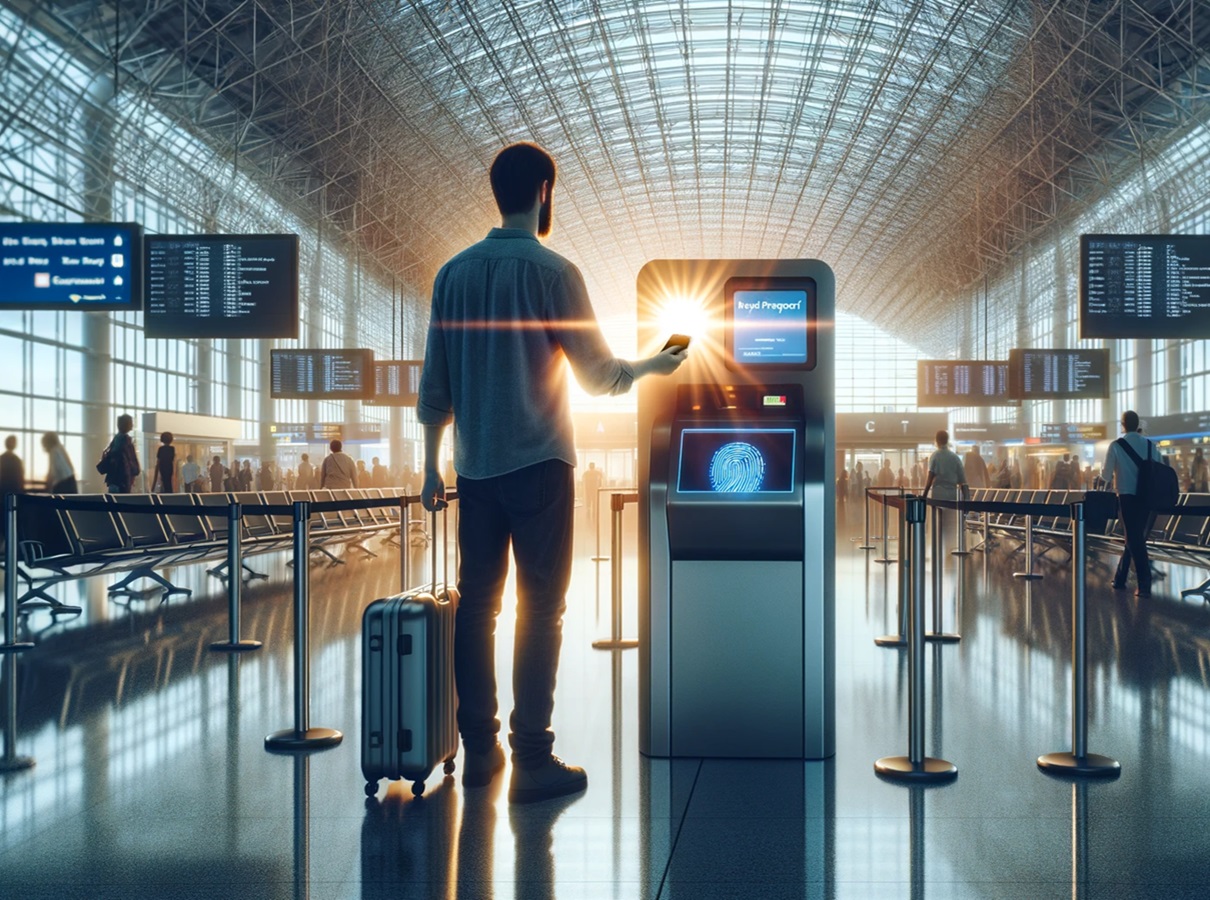 Vision-Box fournit des solutions biométriques pour les aéroports - Crédit photo : Pépita