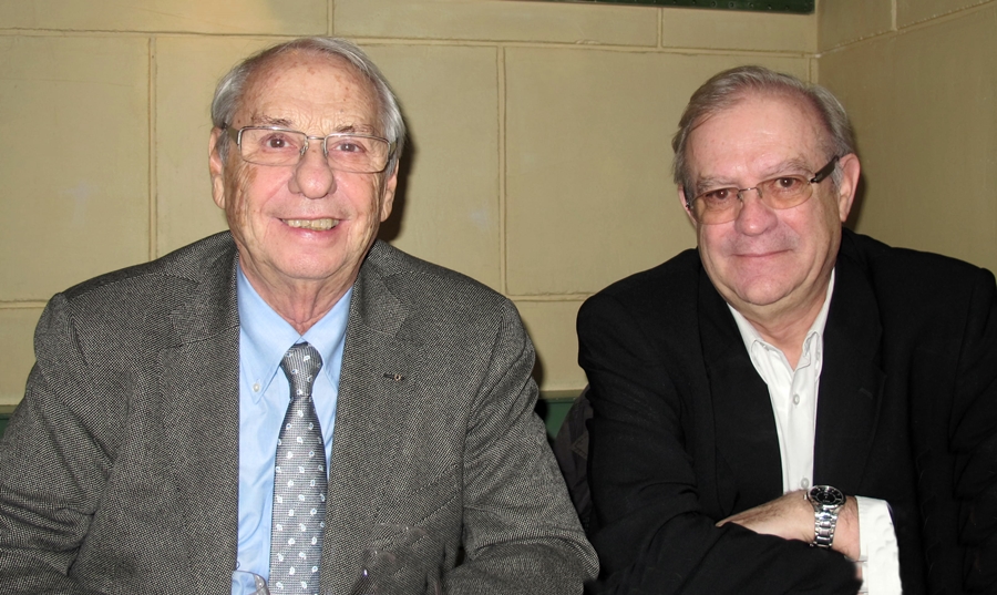 Jean Korcia à gauche et Francis Gallo à droite - DR