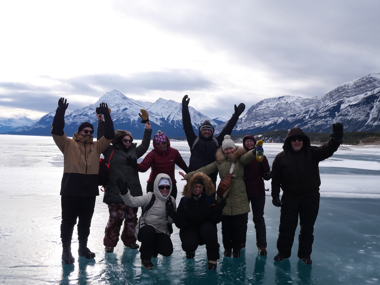 5 agents de voyages ont participé à un éductour réalisé par GVQ Canada en partenariat avec Travel Alberta et Westjet - Photo AB 5 agents de voyages ont participé à un éductour réalisé par GVQ Canada en partenariat avec Travel Alberta et Westjet - Photo AB