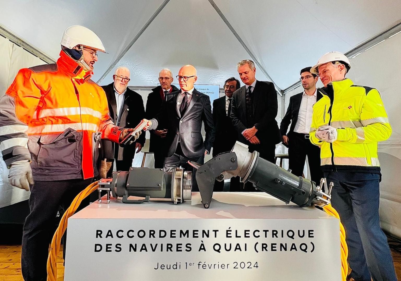 Port du Havre : les aménagements permettront d’éviter l’émission de 15 000 à 20 000 tonnes de CO₂ par an  - Photo DR