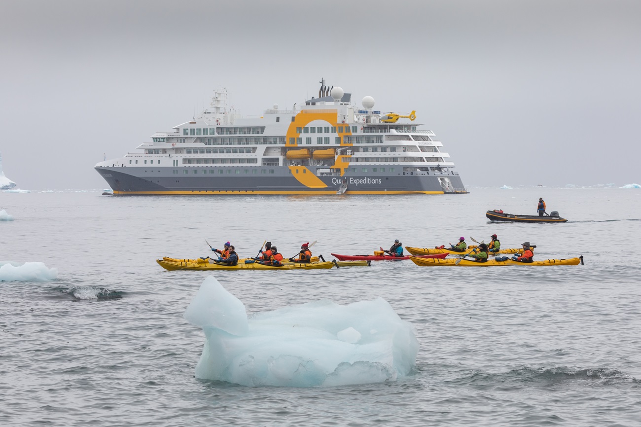 Les sorties en kayak font partie des activités incontournables @michellesole - Quark Expeditions