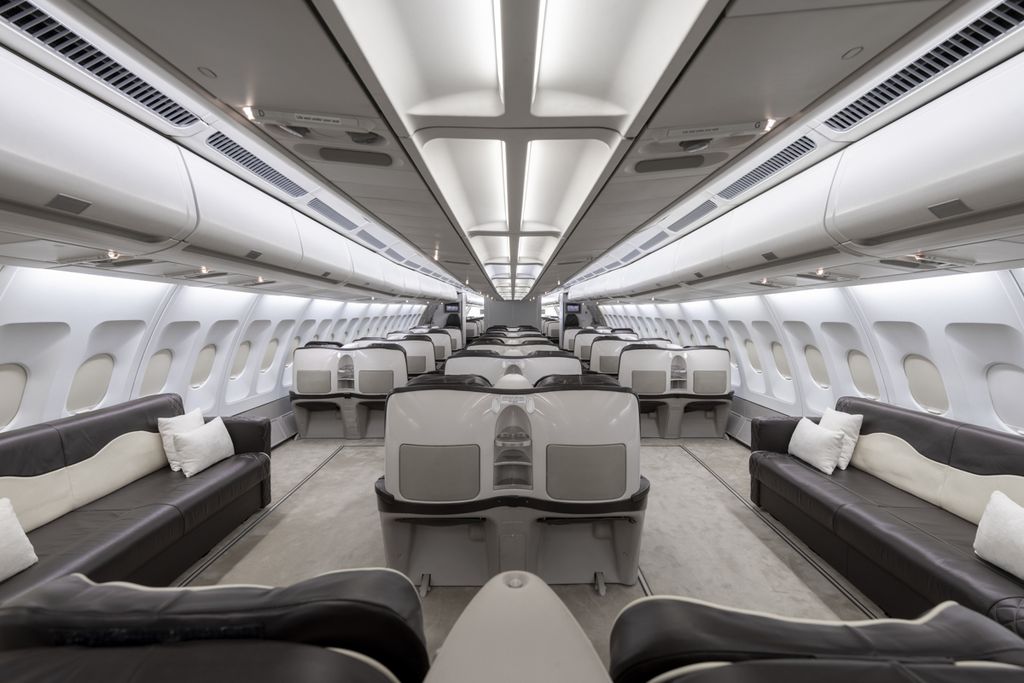 Un avion avec des volumes spacieux (© Safrans du Monde)