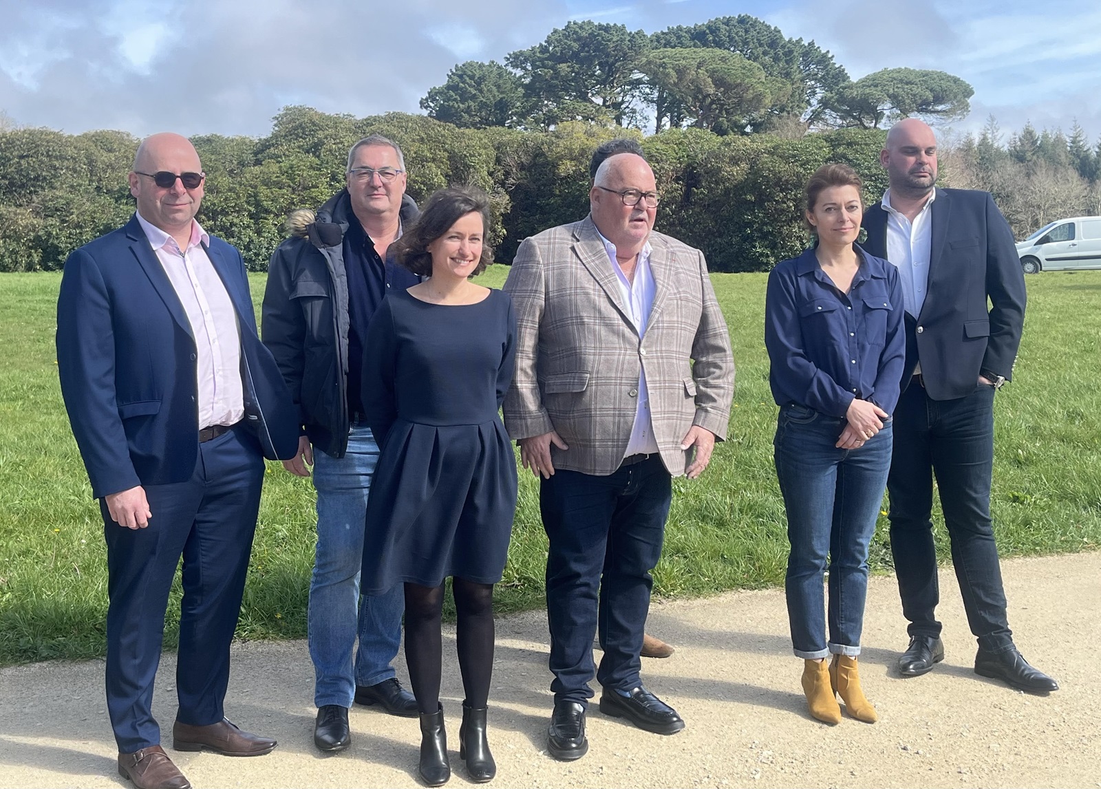 C'est au Château Les Garennes (Finistère) que l'équipe de direction était réunie pour présenter l'actualité 2024 du groupe Salaün. @LG