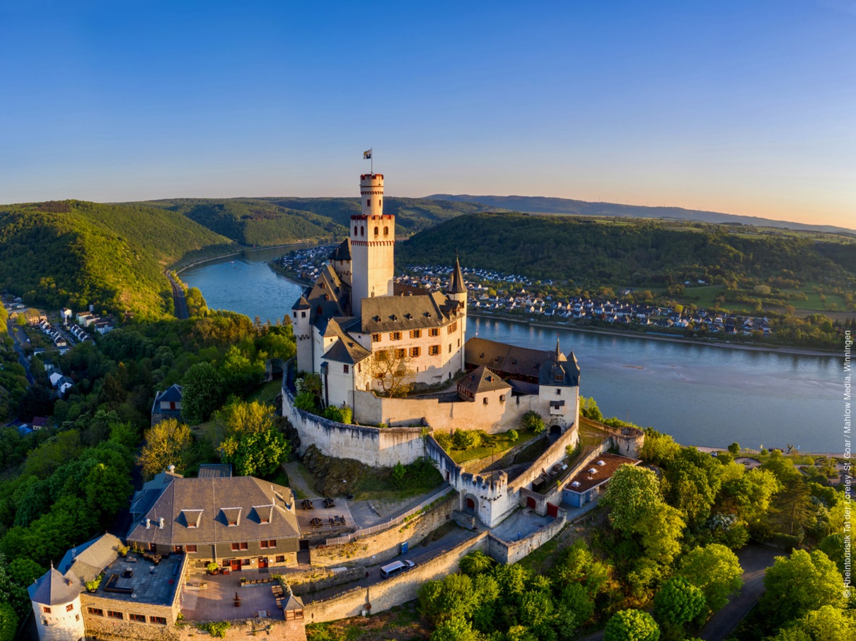 Le Rhin © Rheintouristik Tal der Loreley. St Goar/ Mahlow Media, Winningen