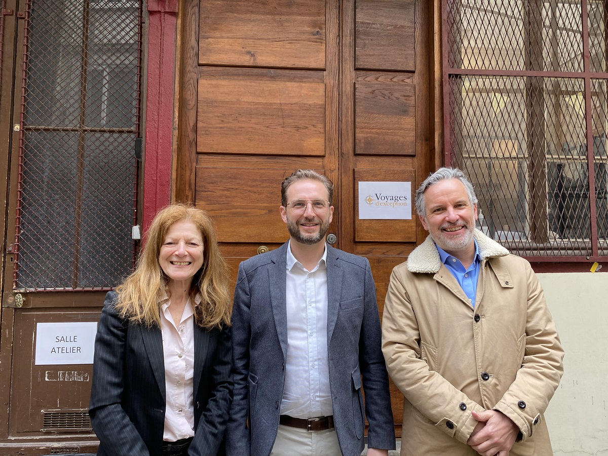 Catherine Roger Bailly, Sébastien Fontanarosa et Lionel Rabiet - Photo DR