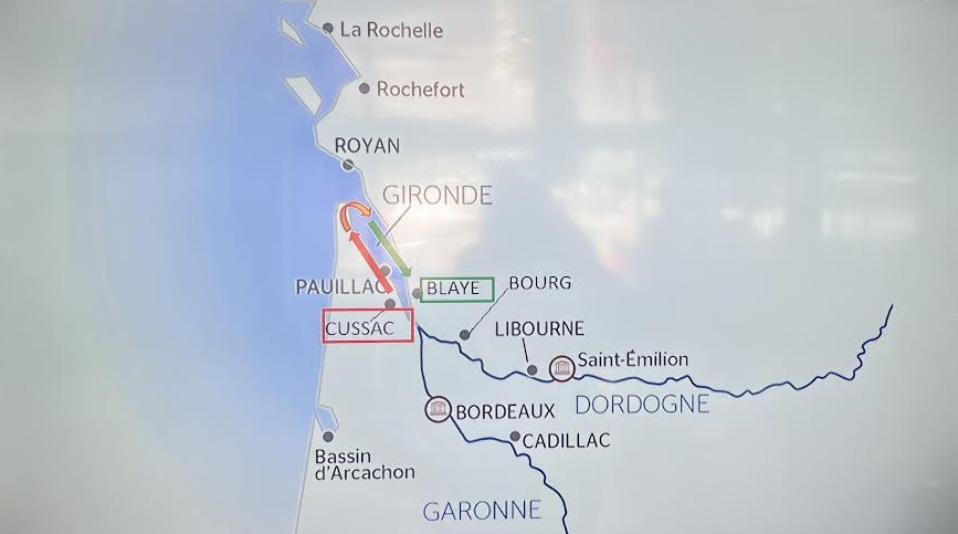 Garonne, Dordogne et l'estuaire de la Gironde, le terrain de jeu du Cyrano de Bergerac. @LG