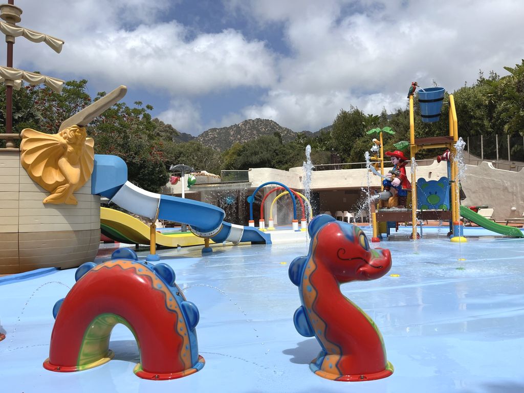 Si Forte village propose des équipements sportifs pour tous, ceux à destinations des enfants sont particulièrement nombreux et soignés (©PB)et notamment