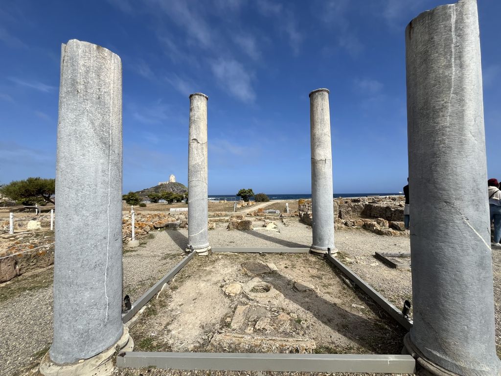 La découverte des vestiges de Nora, ville créée par les Phéniciens au IXe siècle avant J-C, agrémente d'une touche culturelle son séjour au Forte Village (©PB)