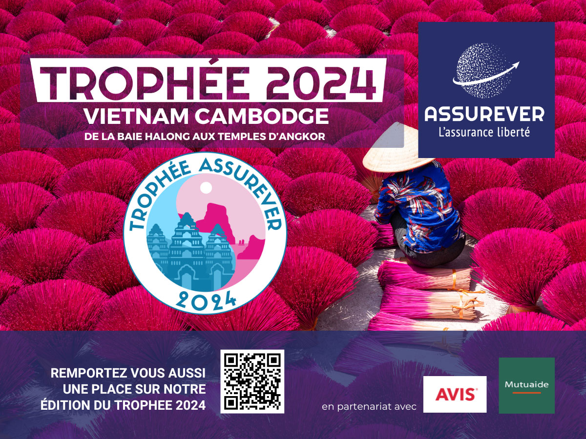 © Assurever récompense ses agences en leur offrant la possibilité de découvrir le Vietnam et le Cambodge ! Règlement d’inscription et de participation sur demande : manuela.batt@assurever.com