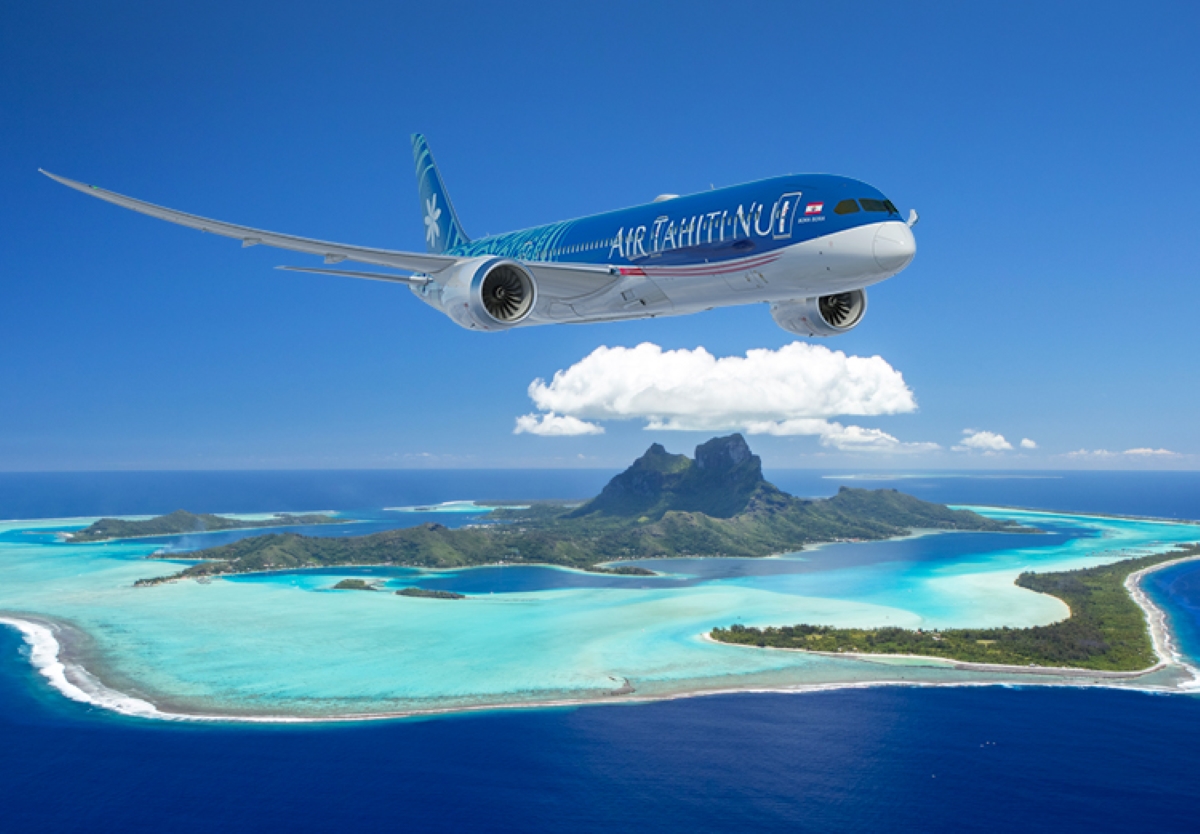 Un B.787 Air Tahiti Nui. Crédit : ATN