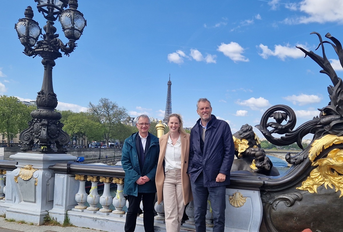 André Zander, ex-CEO de Nord Espaces, Kathy Stoffen head of Nordic Wallonie et France & Philip Timmermans, CEO de Nordic - Photo Nordic