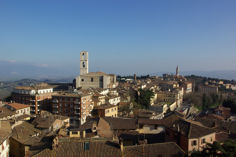 Si la Toscane est le berceau de la Renaissance italienne, l’Ombrie est le refuge bien gardé du médiévalisme italien, remanié d’influences Quatroccento - DR : J-F.R.