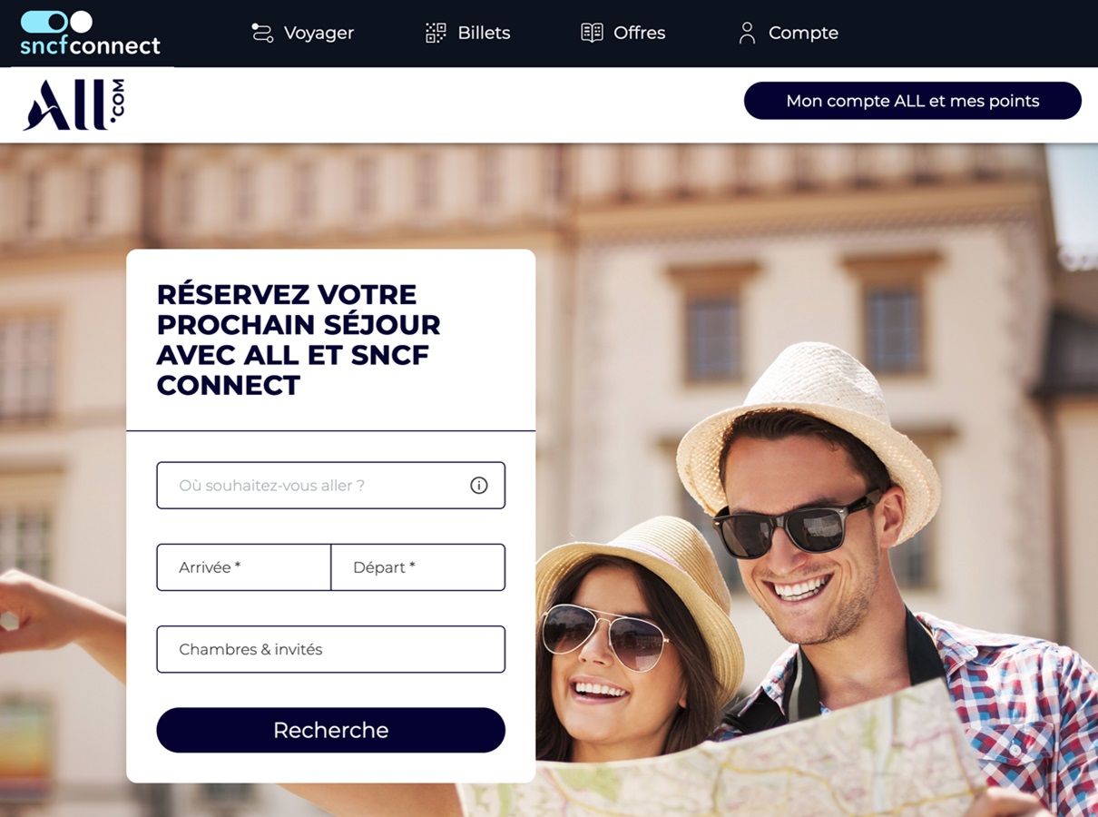 SNCF Connect et All : Pas question de packager les offres train + hôtel - DR SNCF Connect et All : Pas question de packager les offres train + hôtel - DR
