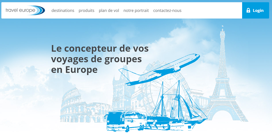 Travel Europe dévoile sa production Groupes pour 2016/2017 - Capture d'écran