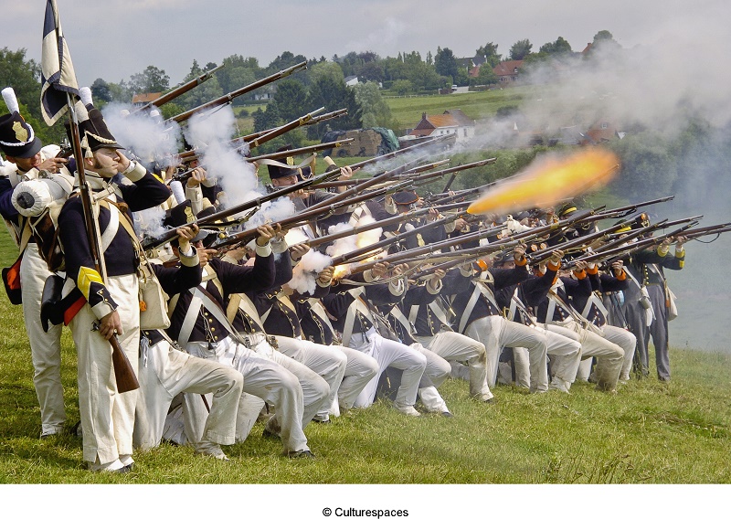 Commemoration de la bataille de Waterloo, le 18 juin 2015 - DR : Culturespaces