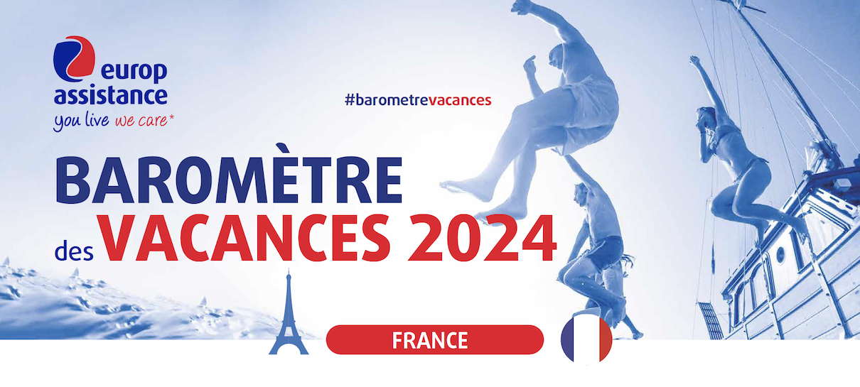 Europ Assistance a révélé les résultats de la 23e édition de son Baromètre annuel des Vacances - Photo : Europ Assistance
