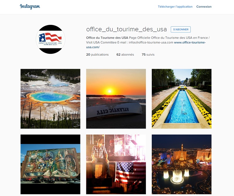 Visit USA se lance sur Instagram