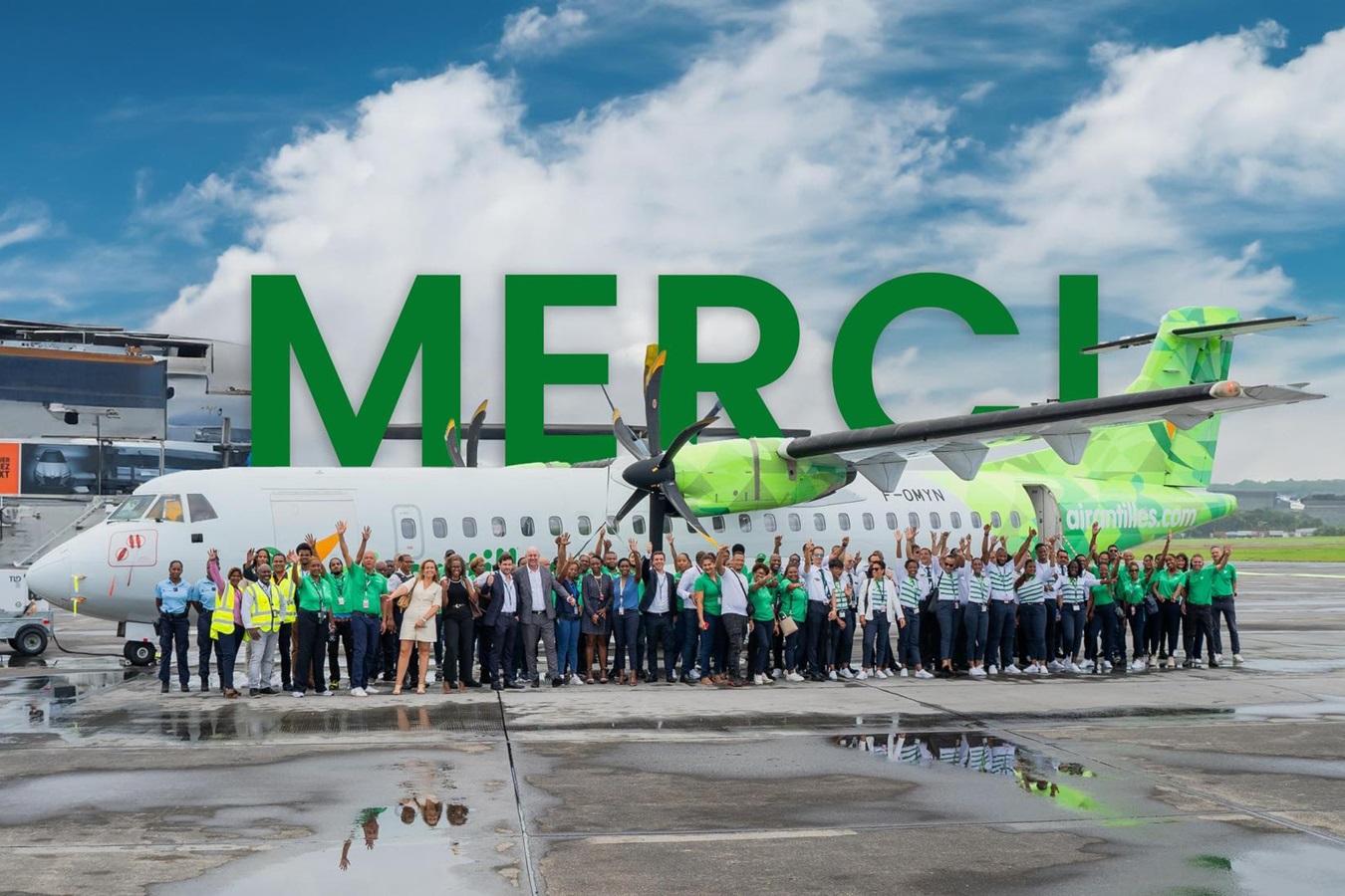 Air Antilles propose une offre commerciale pour les billets non volés - Compte Facebook Air Antilles