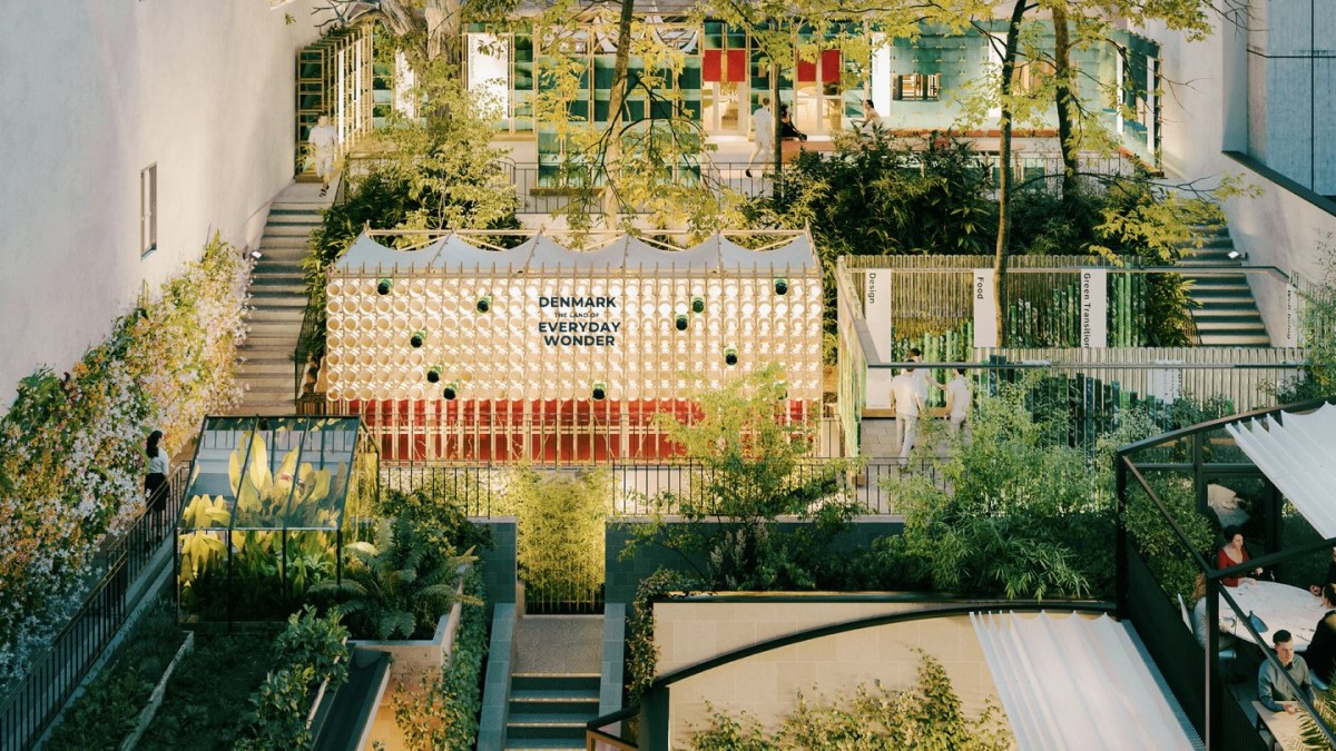 Durant les Jeux, le pavillon Danemark offrira un aperçu de la créativité danoise. ©Visit Denmark - BRIQ & Lendager Architects