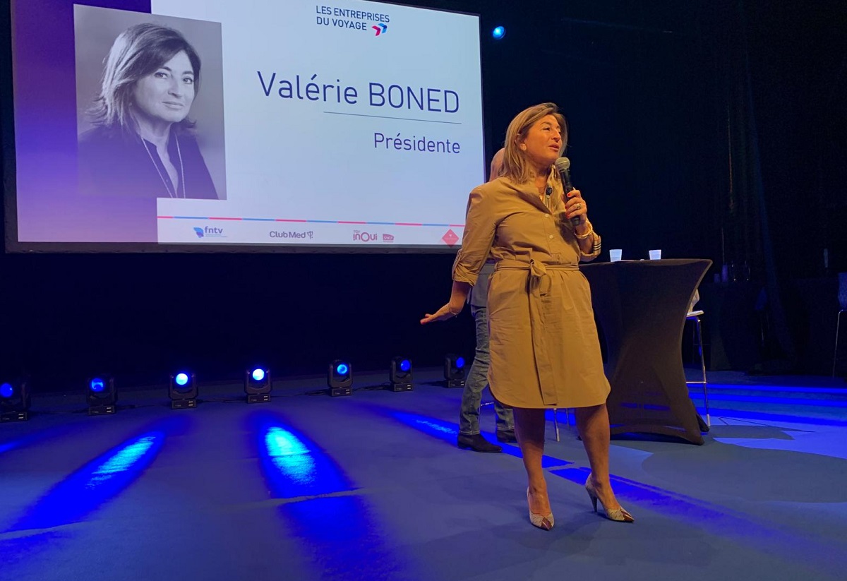 Premier congrès de Valérie Boned en tant que Présidente des Entreprises du Voyages - Photo CE Premier congrès de Valérie Boned en tant que Présidente des Entreprises du Voyages - Photo CE