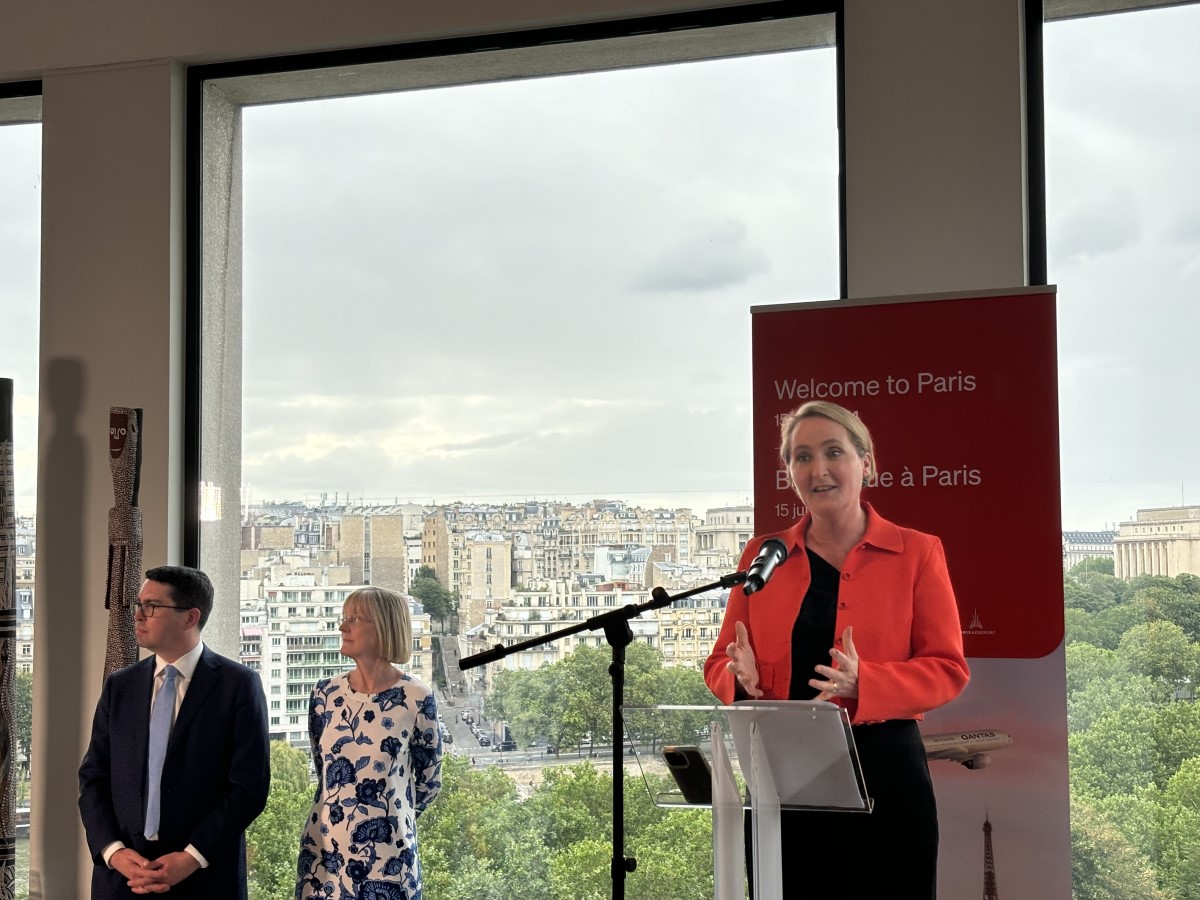 Vanessa Hudson, PDG du groupe Qantas. ©David Savary Vanessa Hudson, PDG du groupe Qantas. ©David Savary