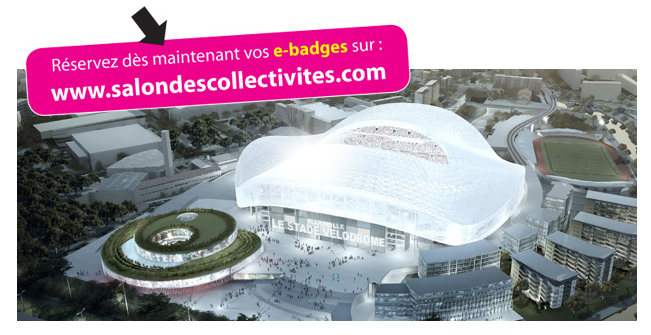 Le salon des Collectivités de Marseille s'installe au Stade Vélodrome les 9 et 10 septembre 2015 - DR