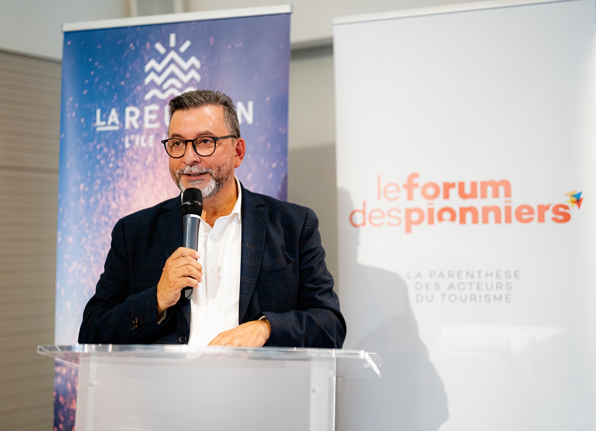 Pour Patrick Lebreton, président de l'IRT, « il est indispensable de passer d’un tourisme de quantité à un tourisme de qualité »  - Photo Forum des Pionniers, Jules Despretz Pour Patrick Lebreton, président de l'IRT, « il est indispensable de passer d’un tourisme de quantité à un tourisme de qualité »  - Photo Forum des Pionniers, Jules Despretz