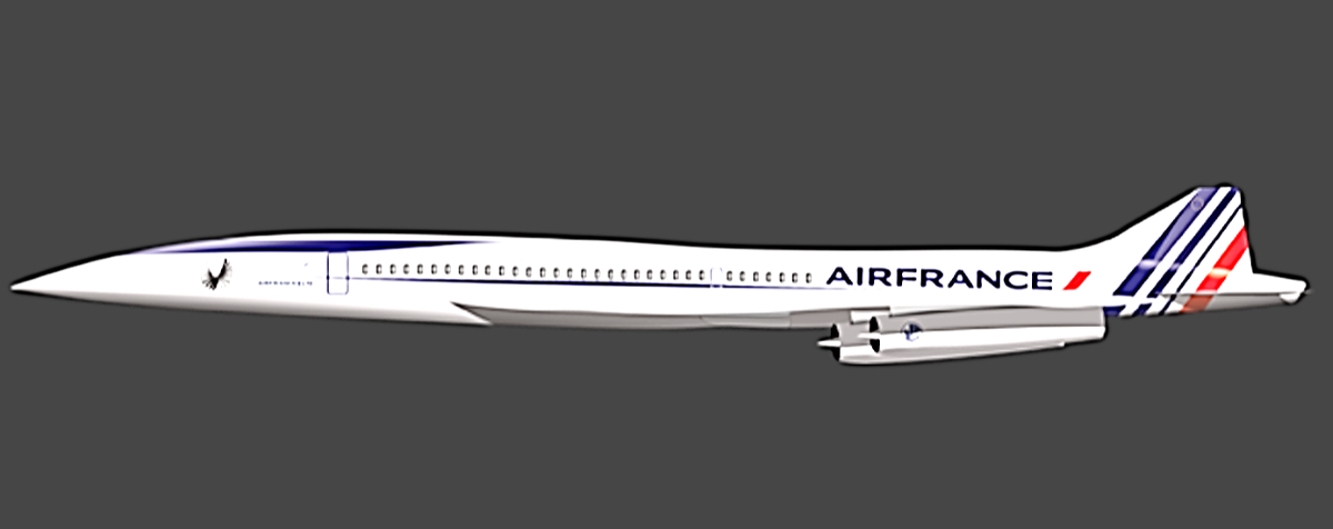 Projet "Overture".Air France  sera-t-elle intéressée, pour offrir à ses clients le luxe de rejoindre New York en 03h00 ? Crédit : Boom supersonic vue d’artiste Guilhem Renier. La Livery Projet "Overture".Air France  sera-t-elle intéressée, pour offrir à ses clients le luxe de rejoindre New York en 03h00 ? Crédit : Boom supersonic vue d’artiste Guilhem Renier. La Livery