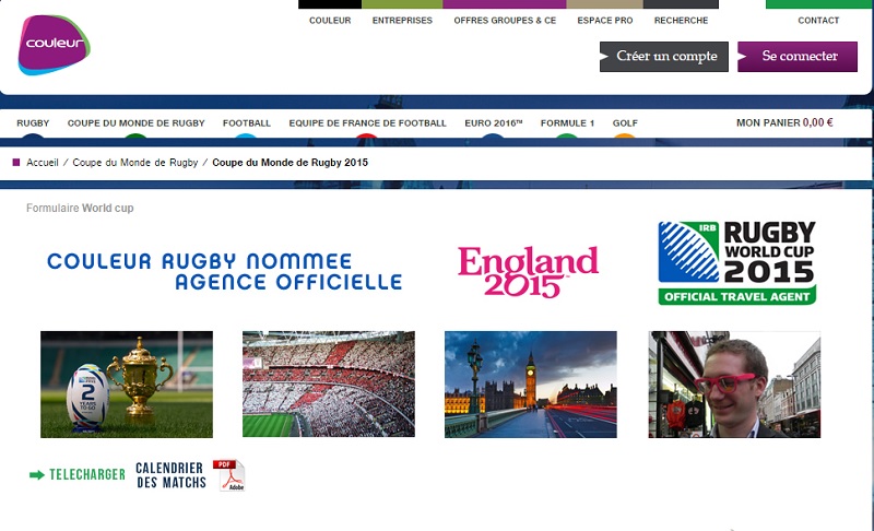 Angleterre : Couleur Rugby réalise 17 000 dossiers pour la Coupe du Monde 